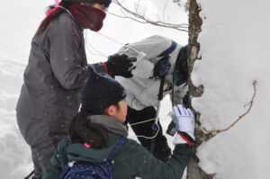 2月11日（木）親子でスノーシュー体験in八幡平を開催しました。