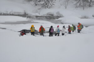 1/29　おどろきの景色！「真冬の大泥火山in後生掛」開催しました。
