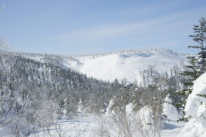 2/11　「冬山巡視・茶臼岳Ⅰ」晴天！
