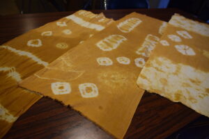 10月22日「草木染めワークショップ」開催しました