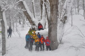 【ご参加ありがとうございました】1月27日【スキーハイクレンタル無料！】スキーハイクで冬山さんぽ「蒸の湯・大谷地コース」