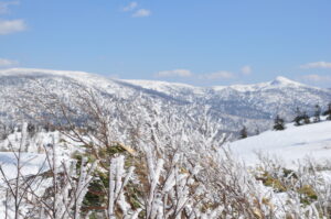 3月19日（日）この時期限定のコースで絶景を見よう「早春の栂森スノーハイキング」を開催しました。