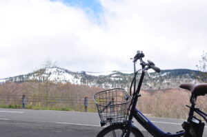 ５月20日開催「e-bike」で国立公園を走ろう＆自然観察　　「後生掛の森コース」の下見に行ってきました。