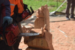 9/23 ウッドクラフトを楽しむ2日間「チェンソー編」を開催しました
