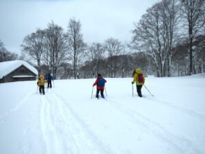 1月14日（日）「スキーハイク　先ずは体験！キャンプ場コース」を開催しました。