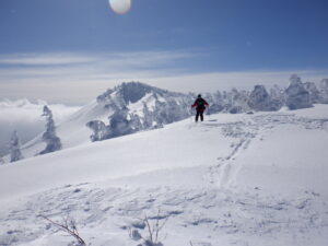 2/9冬山巡視「茶臼岳Ⅱ」快晴