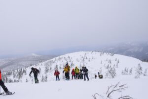 3月23日　スノーシューイベント『早春の栂森スノーシューハイキング』を開催しました。