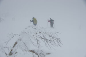 3/3・4　冬山巡視「八幡平」猛吹雪