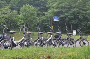 ７月６日（土）坂道すいすい　電動アシスト付自転車で国立公園めぐり！「快適サイクリング＆大場谷地ニッコウキスゲ散策」を開催しました。