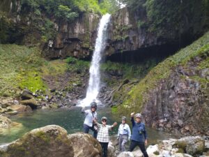 快適サイクリング＆「曽利ノ滝」滝つぼトレックを開催しました。