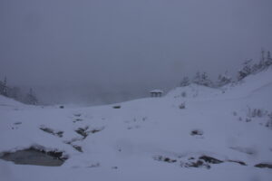 12月21日開催「スノーシューで後生掛・大湯沼へ行こう」の下見に行ってきました。