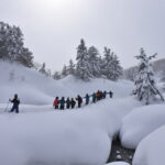 １月２５日（日）「後生掛・大泥火山スノーハイキング」を開催しました。