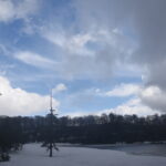 本日の天気　大沼（4/21)