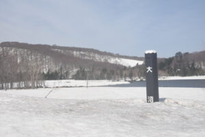 本日の天気　大沼（4/22)