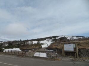 本日の天気　山頂周辺（4/18）