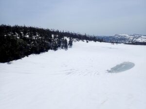 4/30　降雪のあと