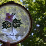 ６月２０日（土）・２１日（日）「高山植物の壁掛け刺繍ワークショップ」を開催しました。