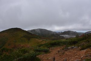 10月3日（土）開催「秋田焼山縦走　紅葉トレッキング」の下見に行ってきました。